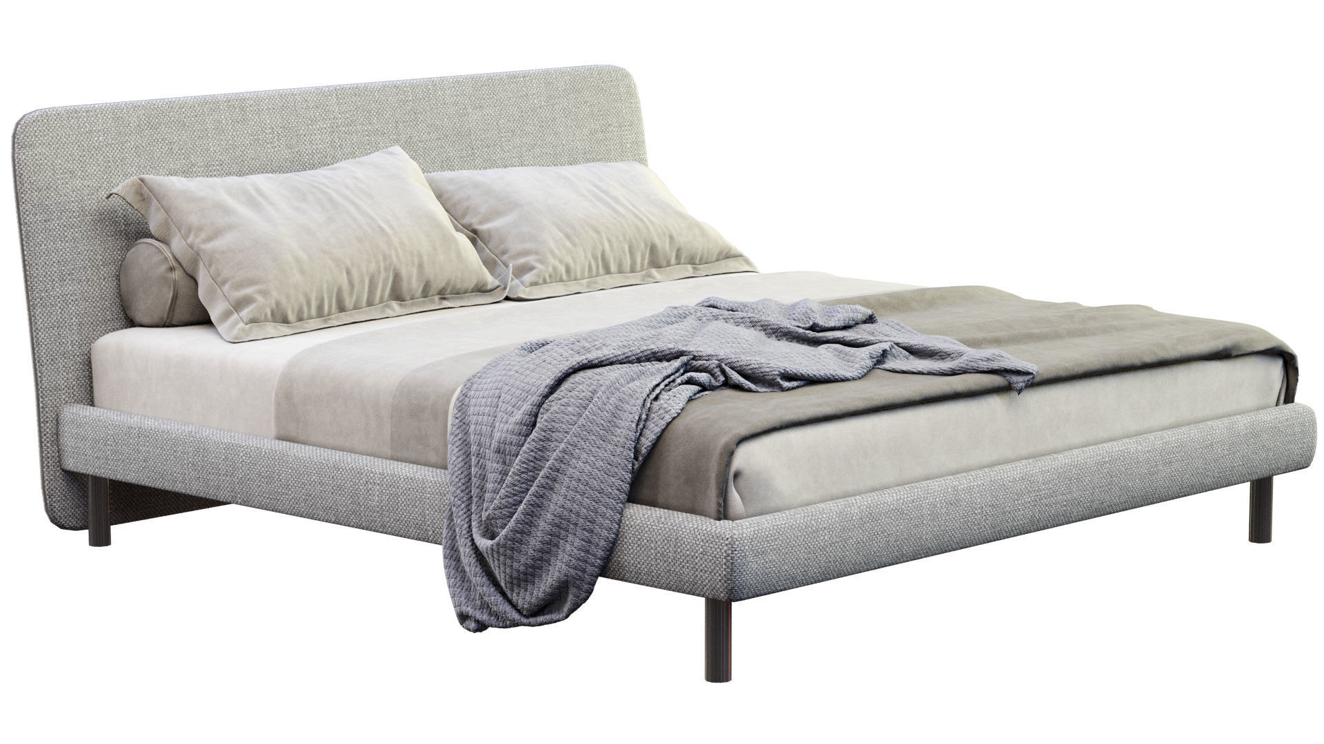 Bed Dream By Bonaldo 3D model_3