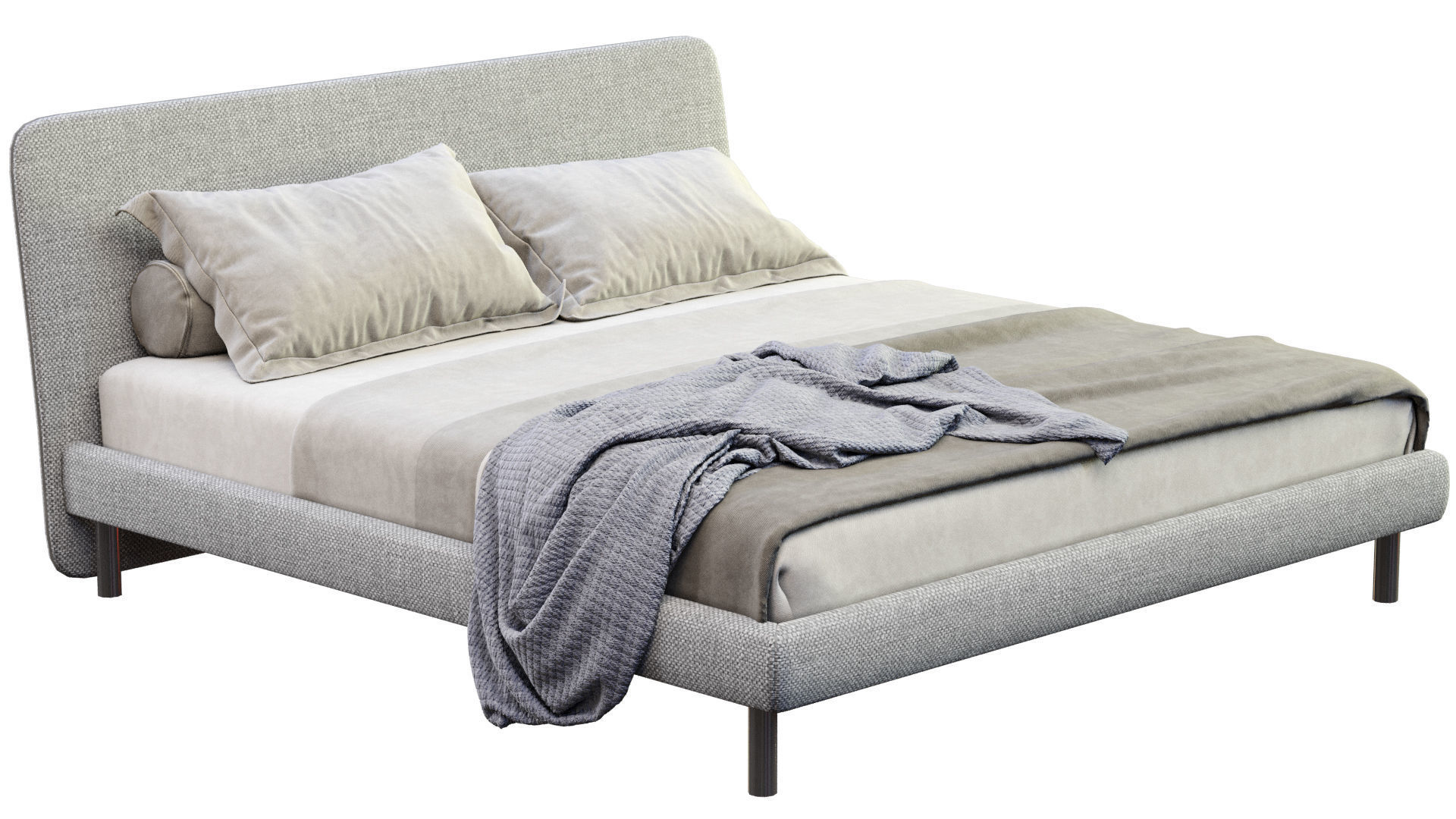 Bed Dream By Bonaldo 3D model_6