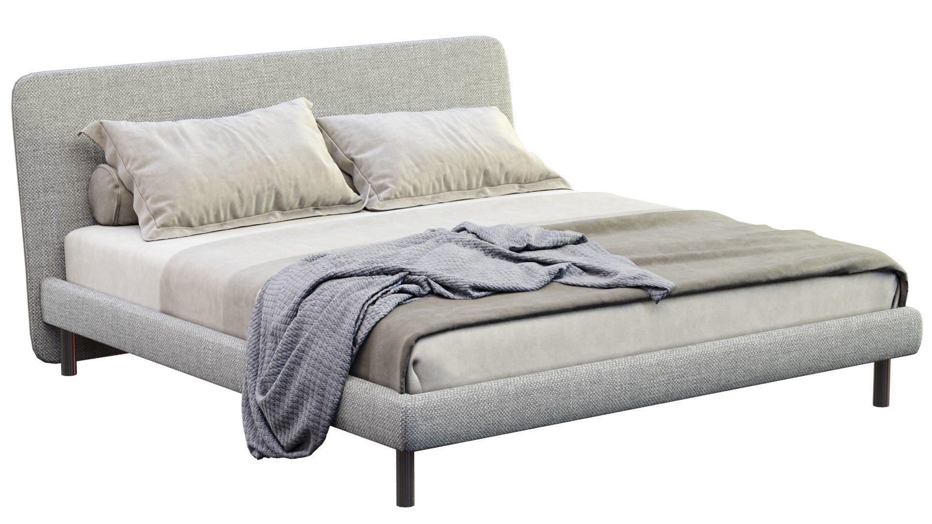 Bed Dream By Bonaldo 3D model_2