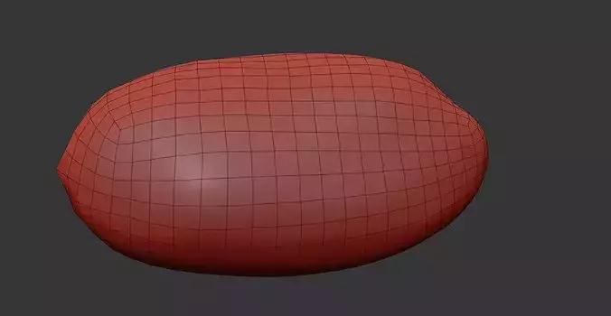Peanut 3D model 7