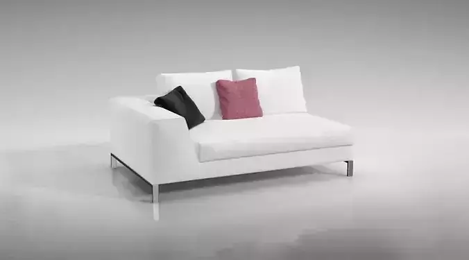 White Love Seat