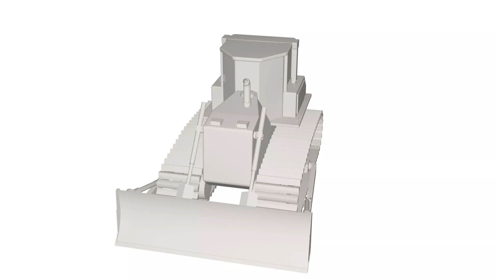 Industrial vehicle 3D model