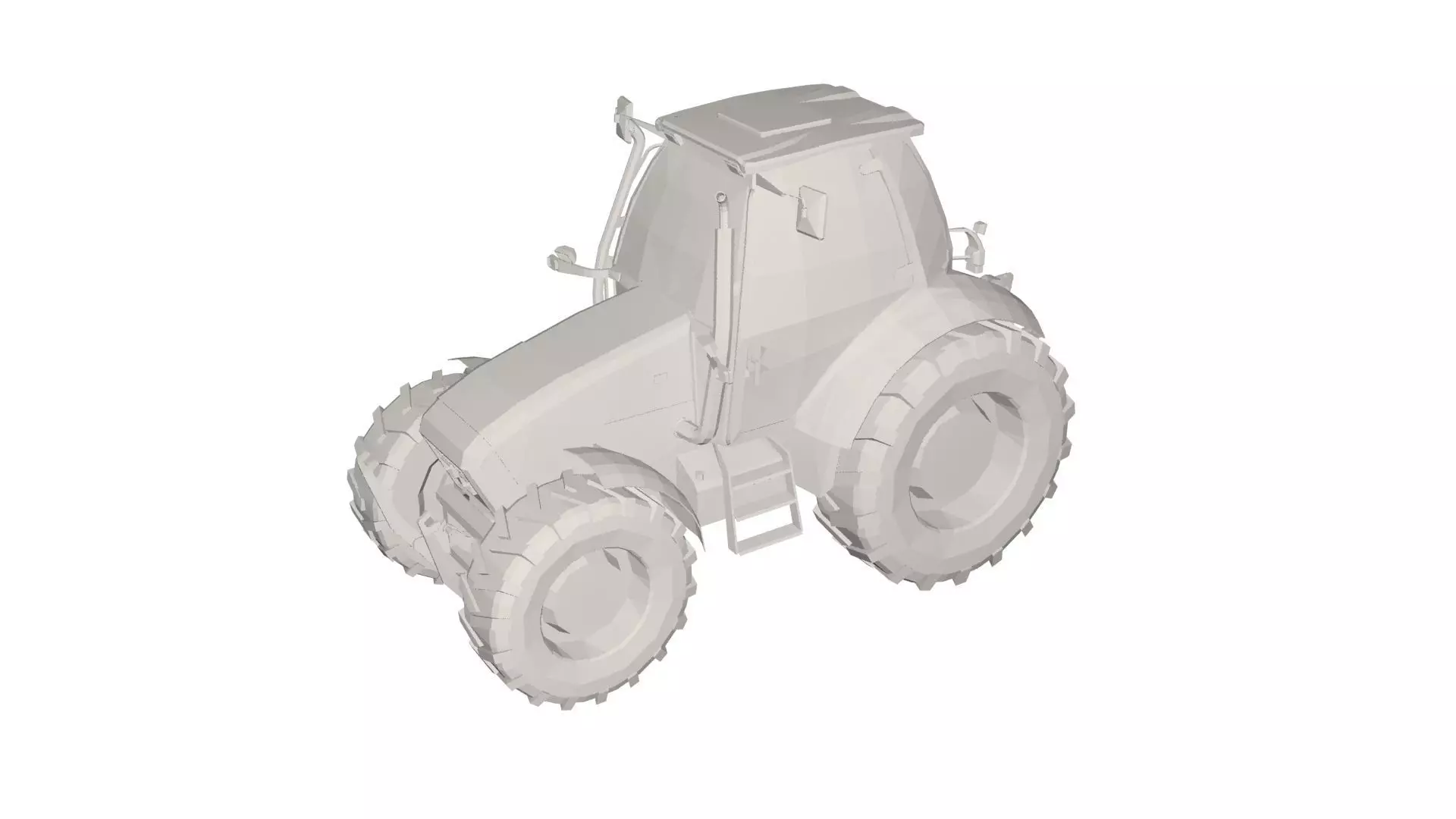 tractor concept 3D model