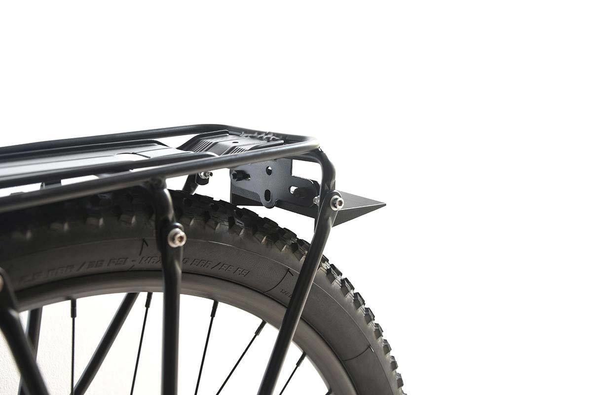 Bicycle Back Luggage Carrier Mudguard 3D print model_6