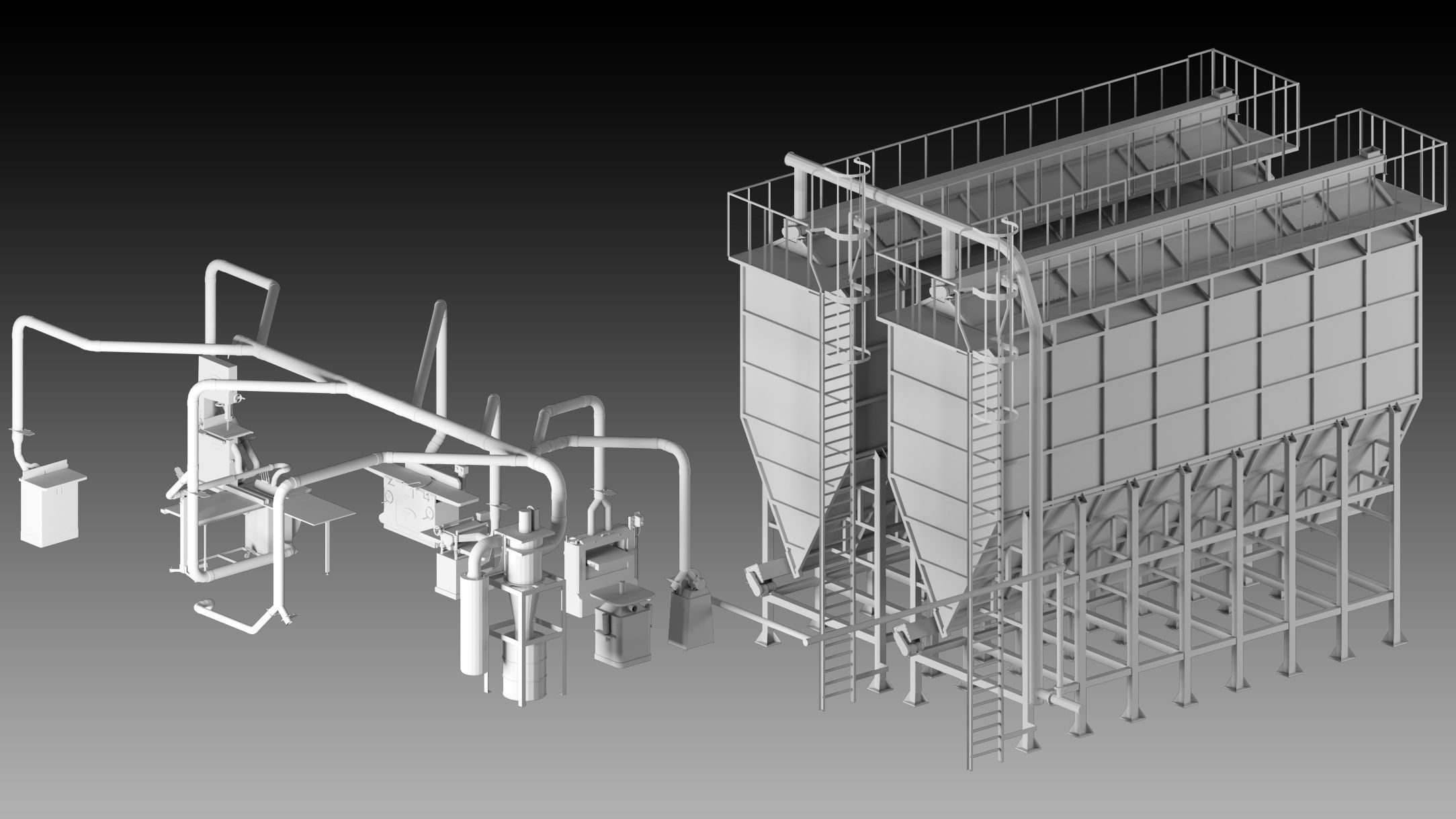 12 Factory Props-High detail 3d models- Vol 04 Low-poly 3D model_4