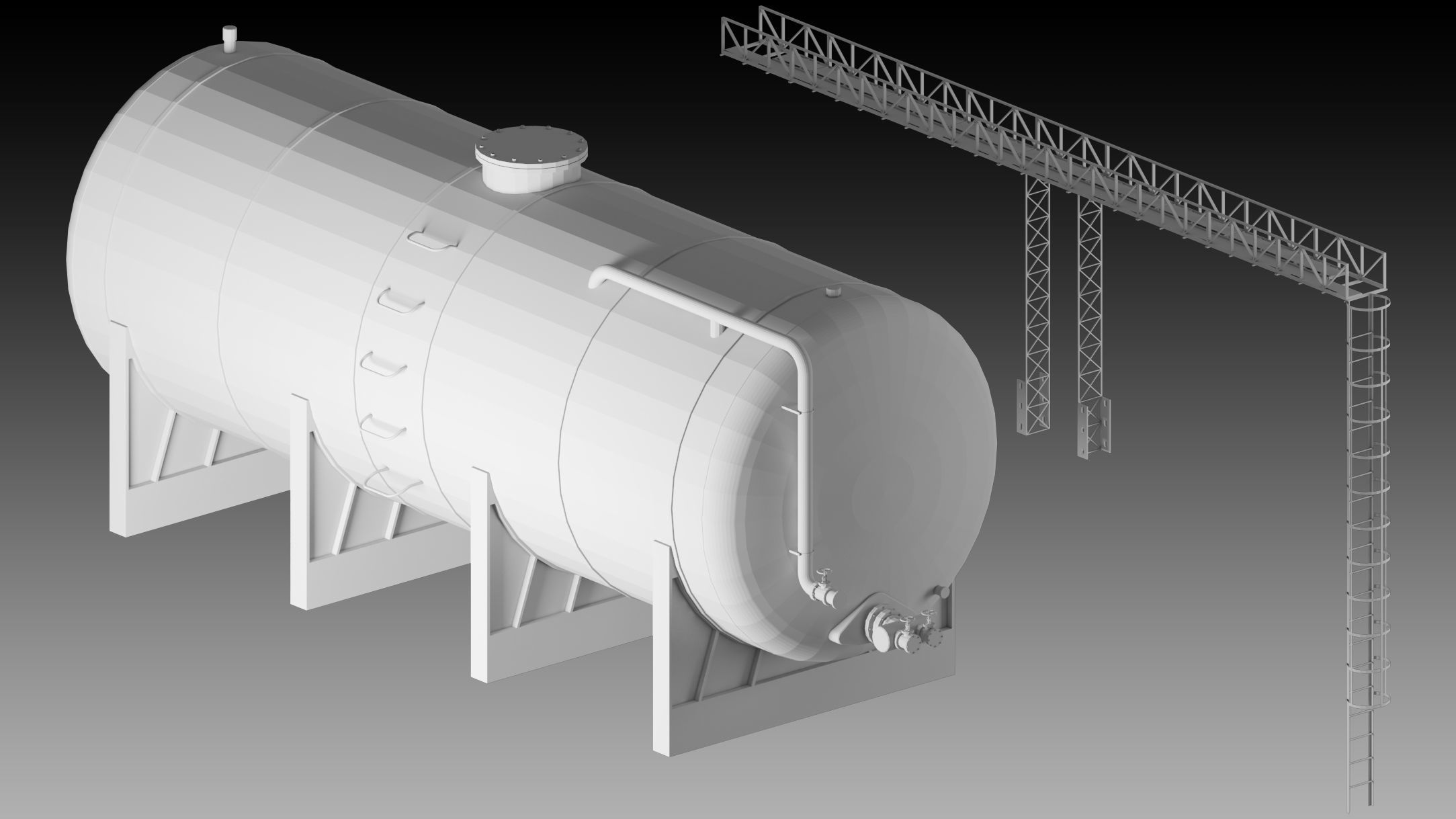 12 Factory Props-High detail 3d models- Vol 04 Low-poly 3D model_11