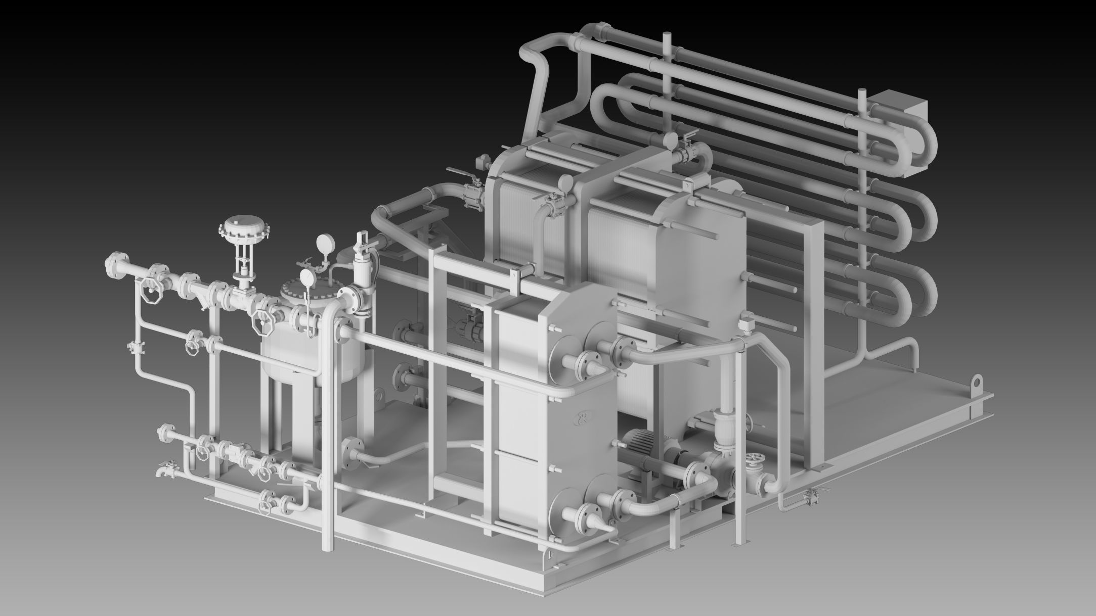 12 Factory Props-High detail 3d models- Vol 04 Low-poly 3D model_6