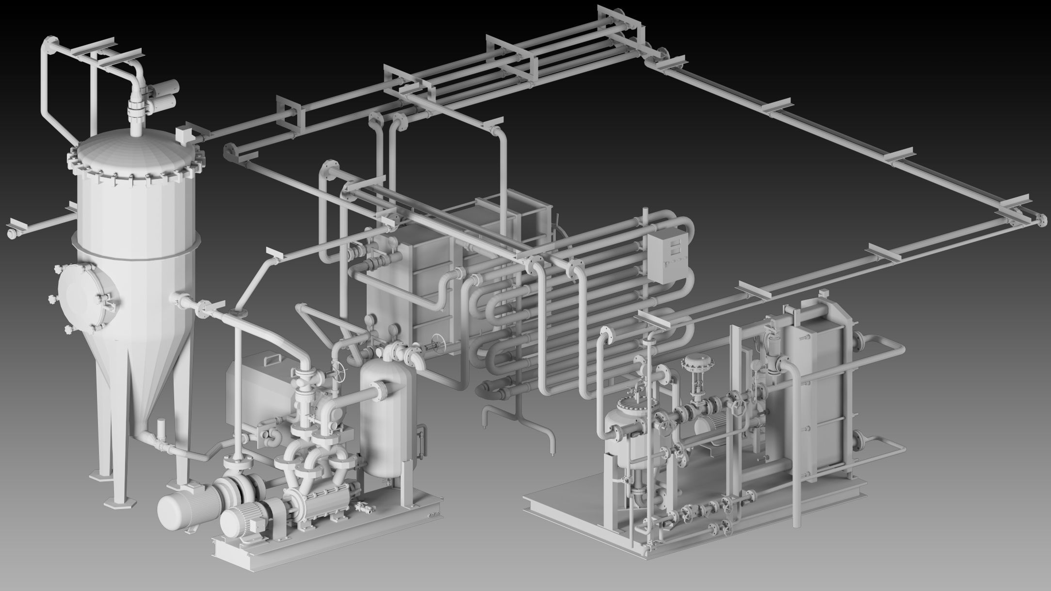 12 Factory Props-High detail 3d models- Vol 04 Low-poly 3D model_5