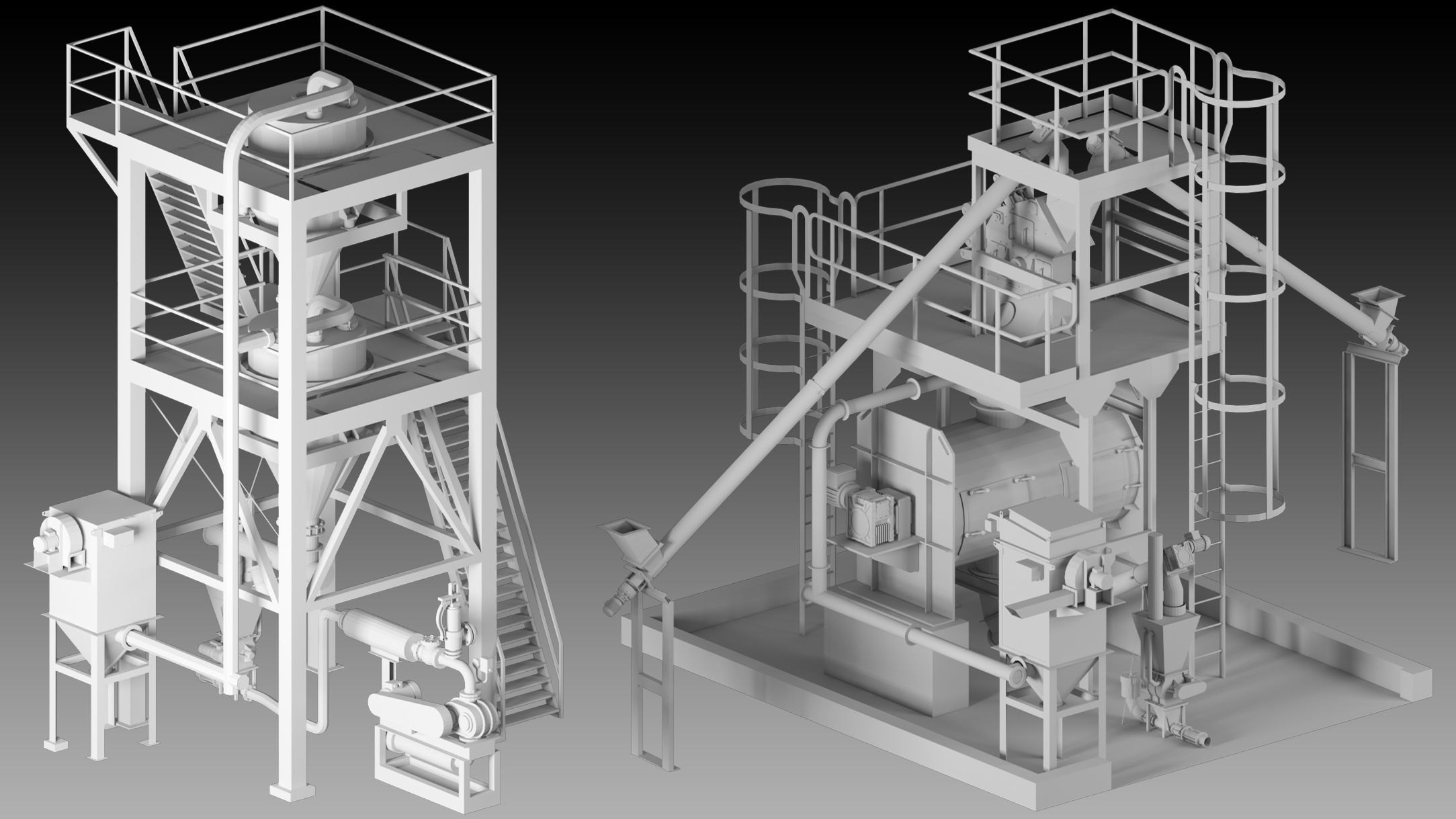 12 Factory Props-High detail 3d models- Vol 04 Low-poly 3D model_7