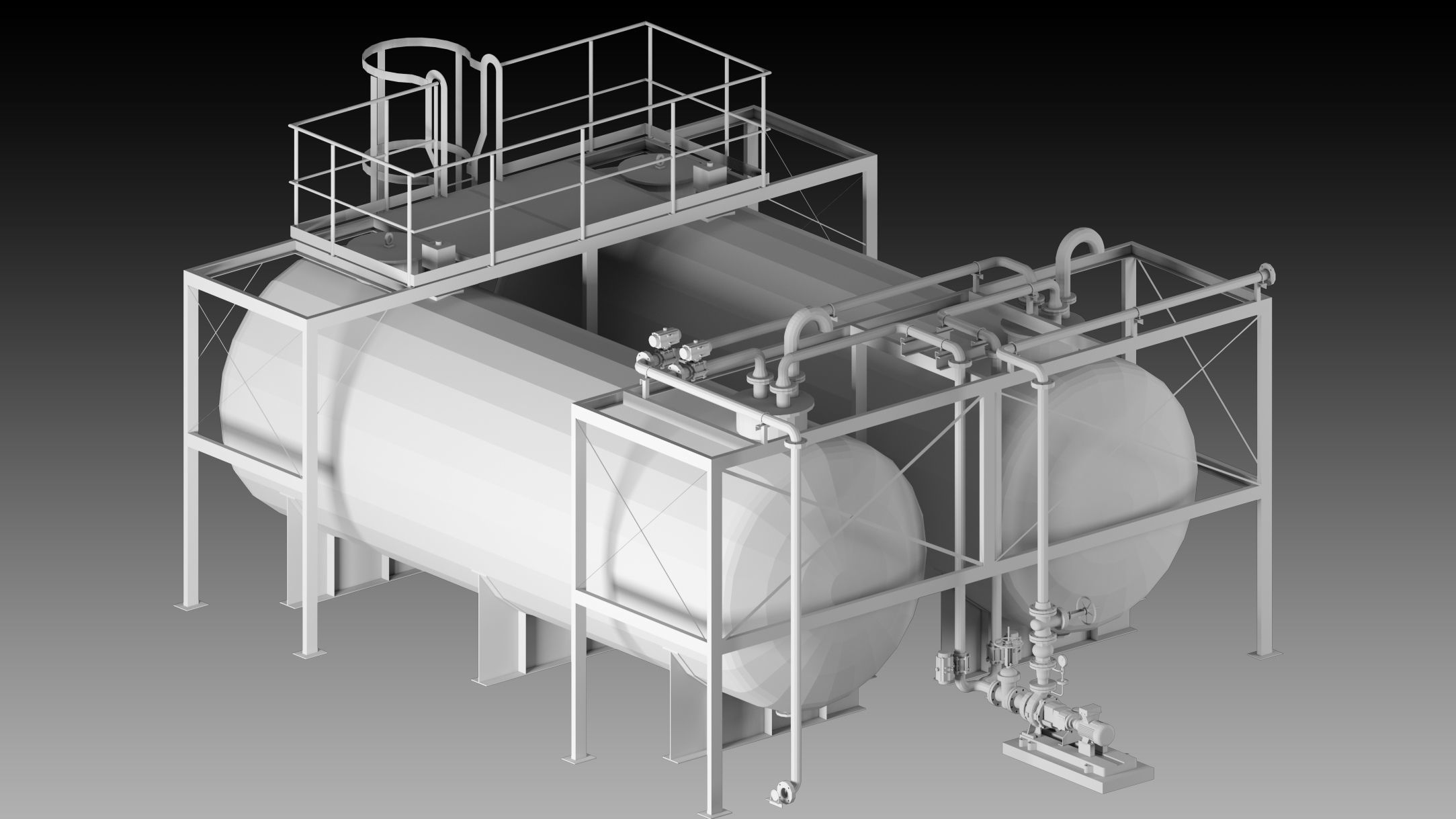 12 Factory Props-High detail 3d models- Vol 04 Low-poly 3D model_9