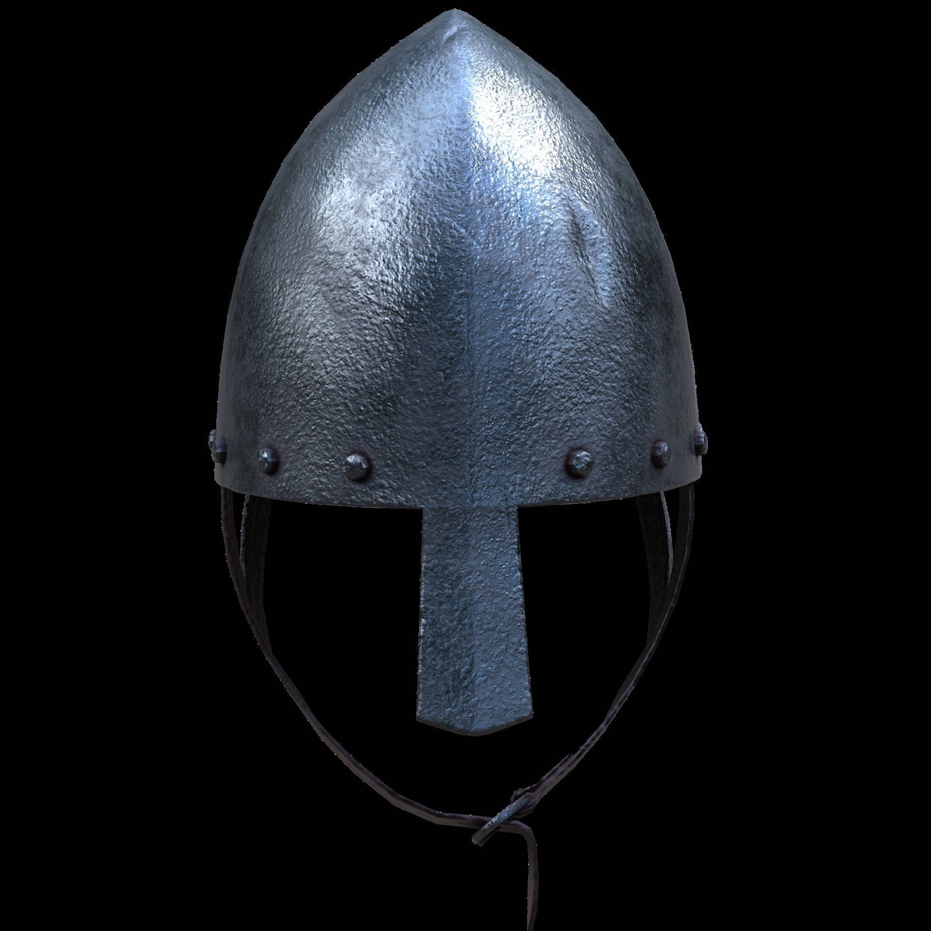 Norman Helmet Low-poly 3D model_20