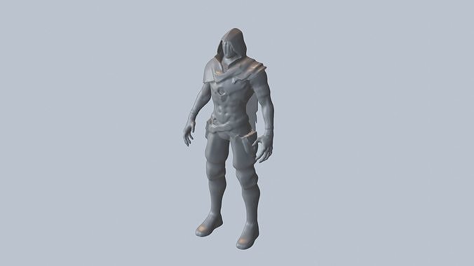 Omen Character 3D print model