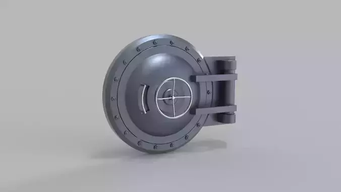 Submarine Hatch Door 3D model