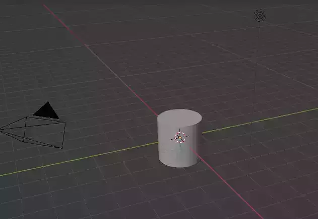 Default Blender Cylinder Free 3D model