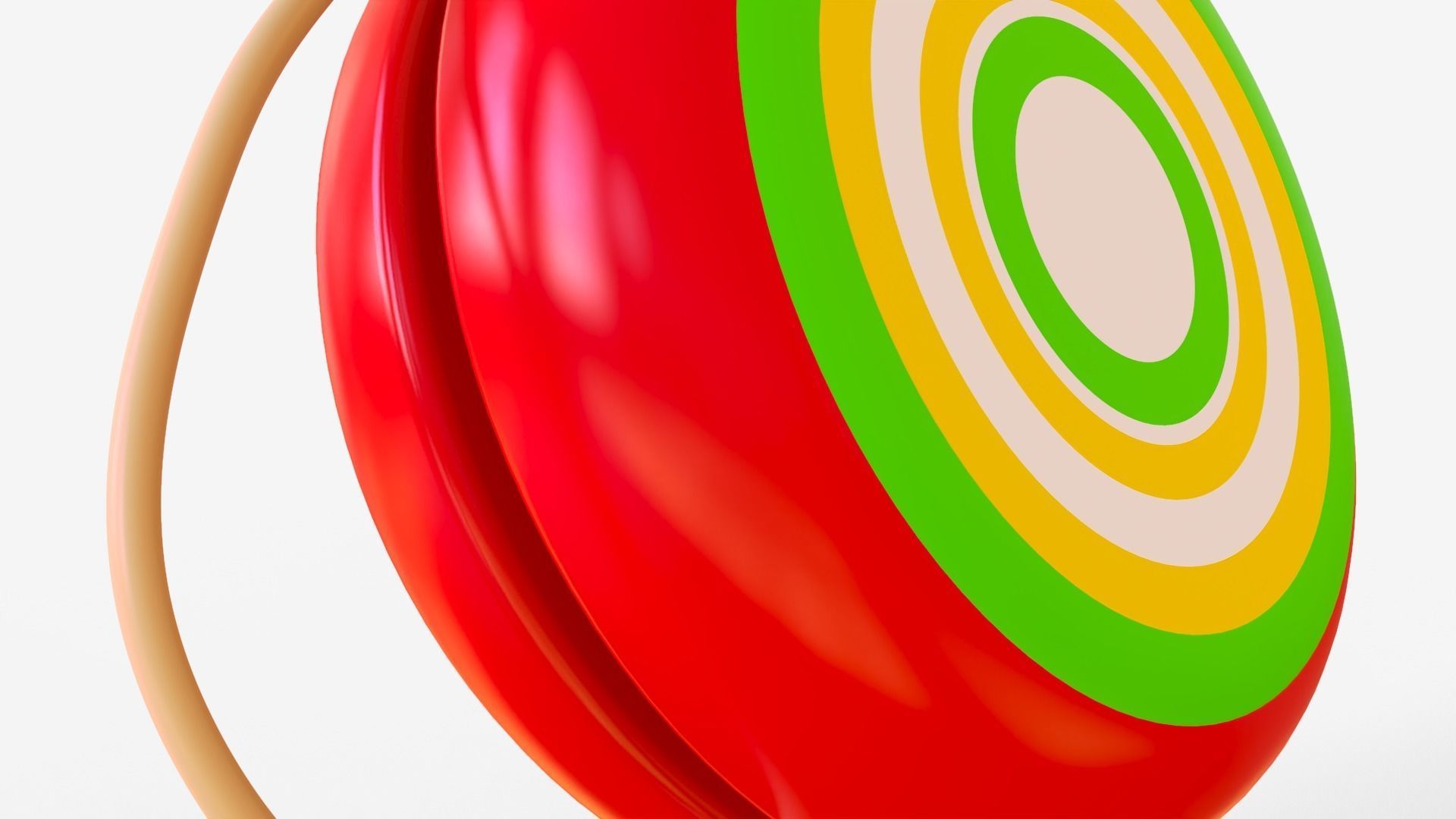 Toon Yoyo 3D model_2