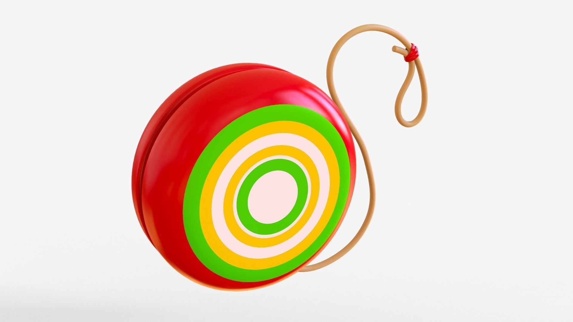 Toon Yoyo 3D model_4