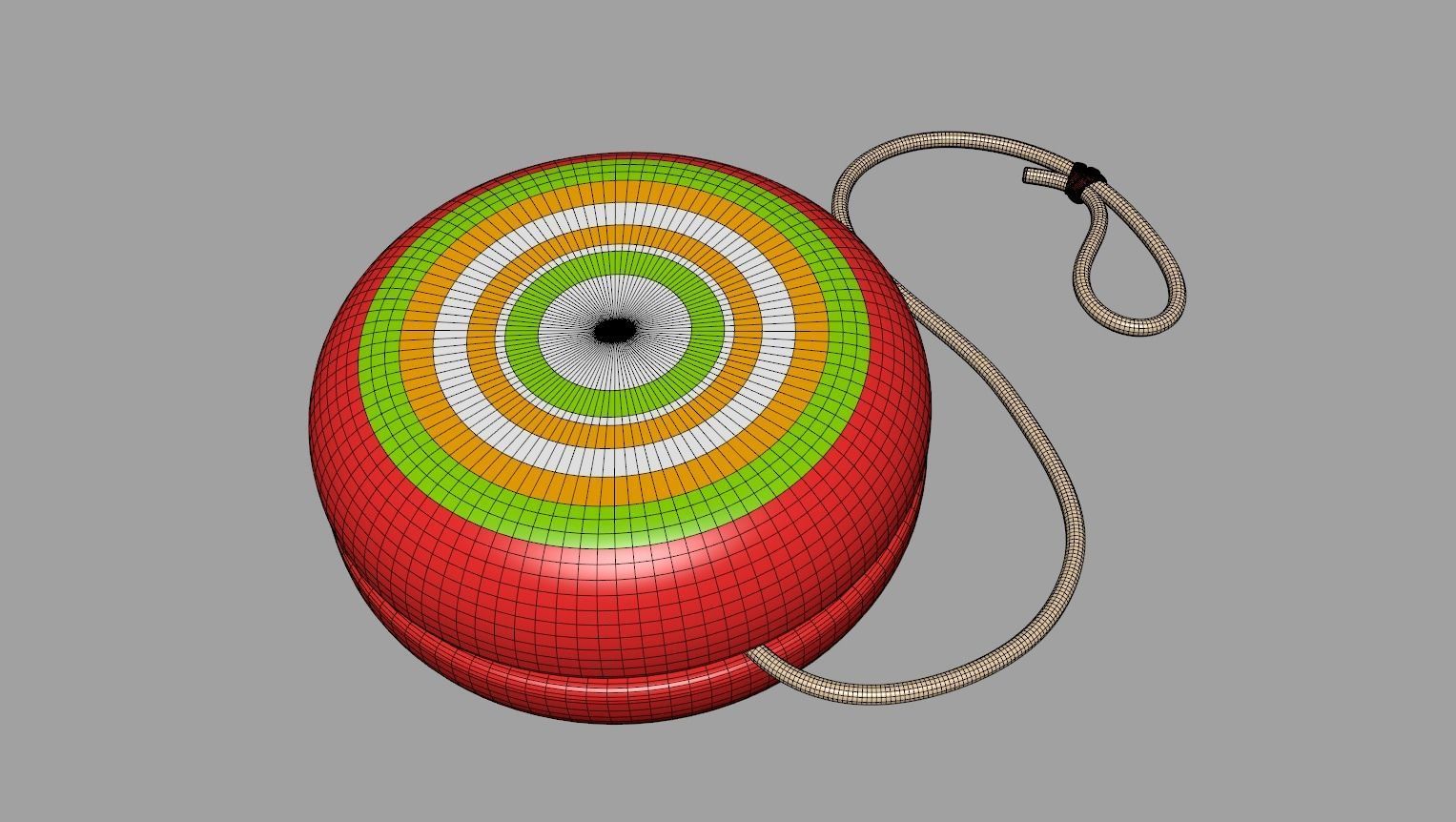 Toon Yoyo 3D model_6