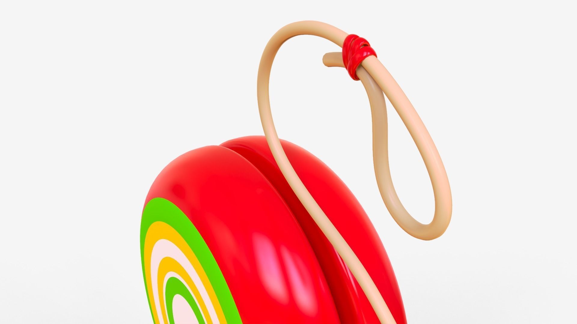 Toon Yoyo 3D model_1