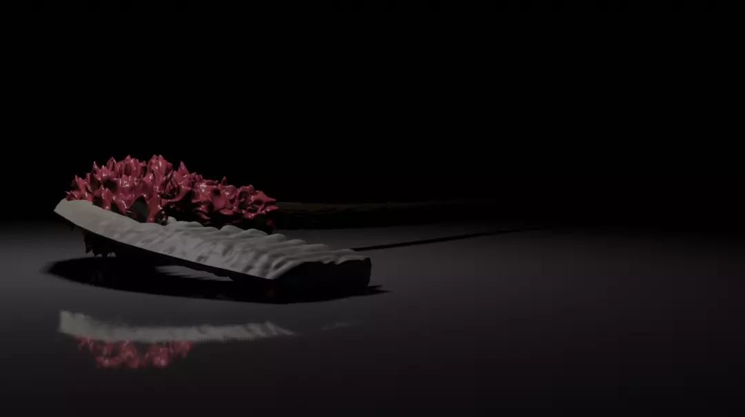 Bone Scythe 3D model