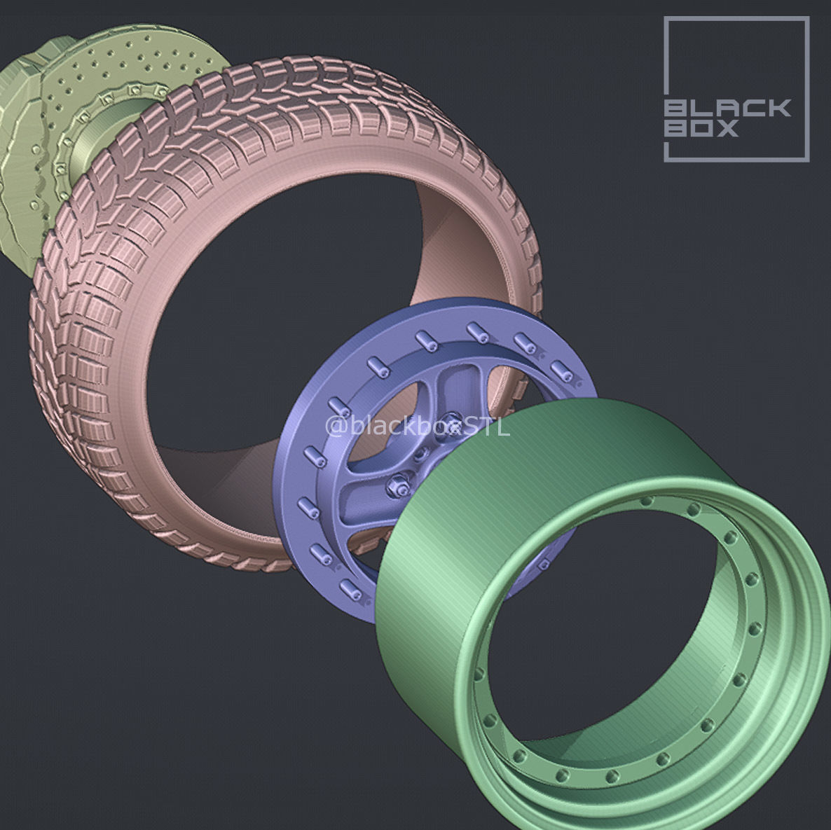 Bodykit for AE86 AOSHIMA 1-24th Modelkit 3D print model_8