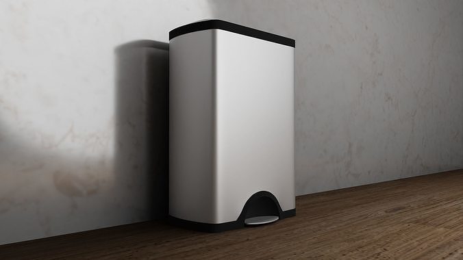 Simplehuman 50 Liter Trash Can Free 3D model