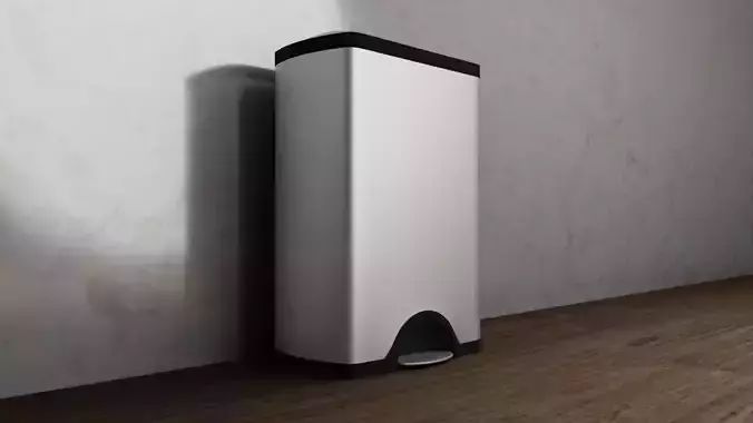 Simplehuman 50 Liter Trash Can Free 3D model