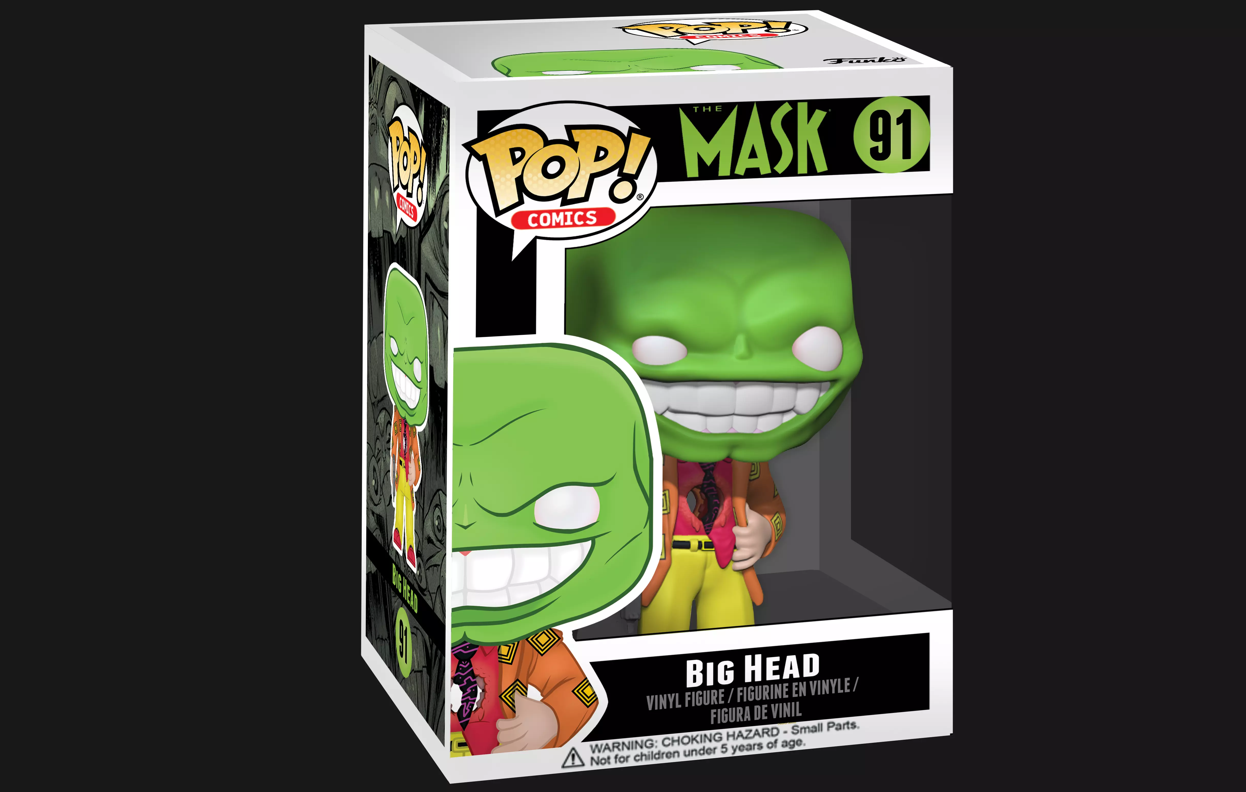 Big Head Funko Pop 3D print model
