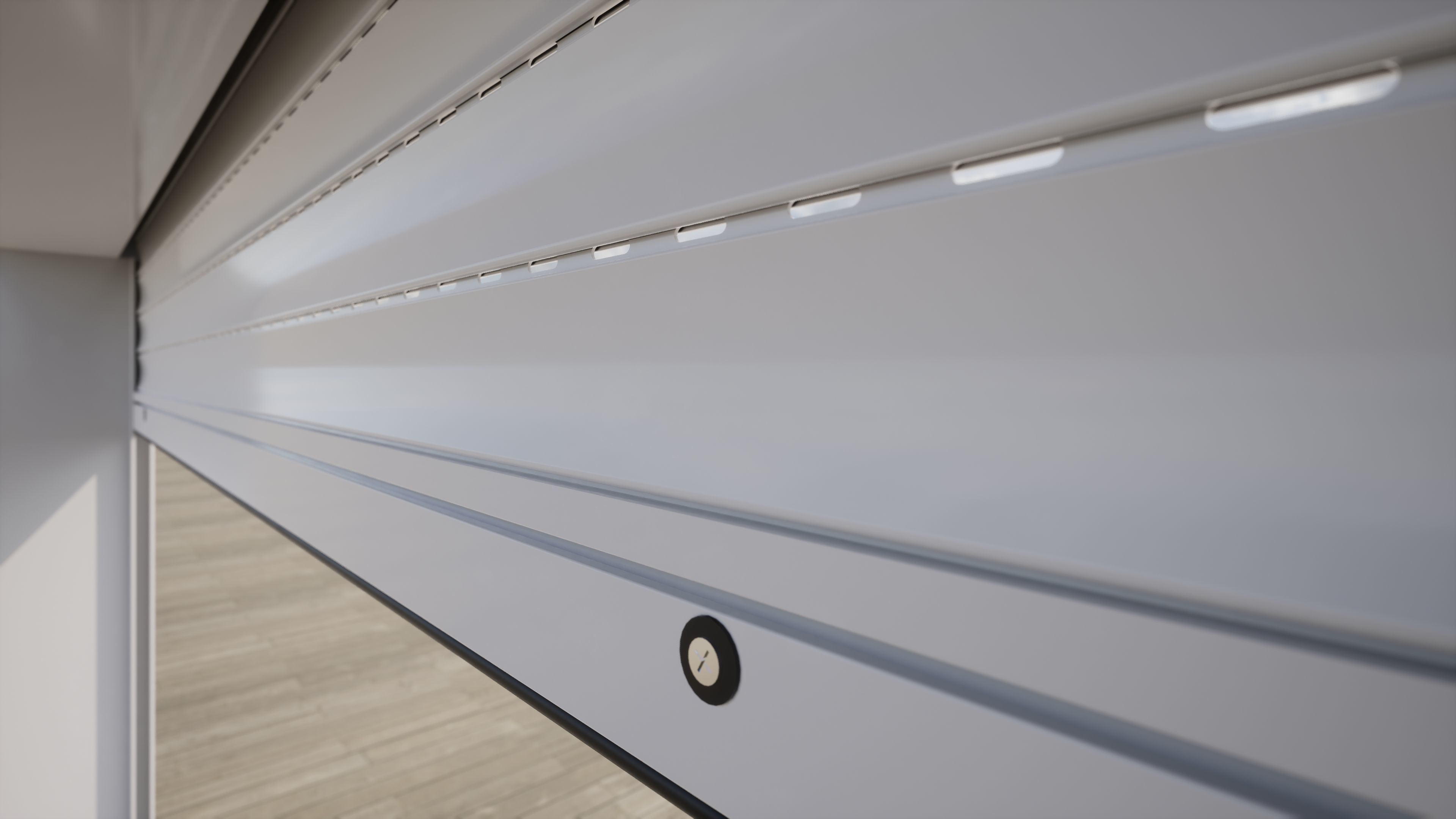 Roller Blind 3D model_2