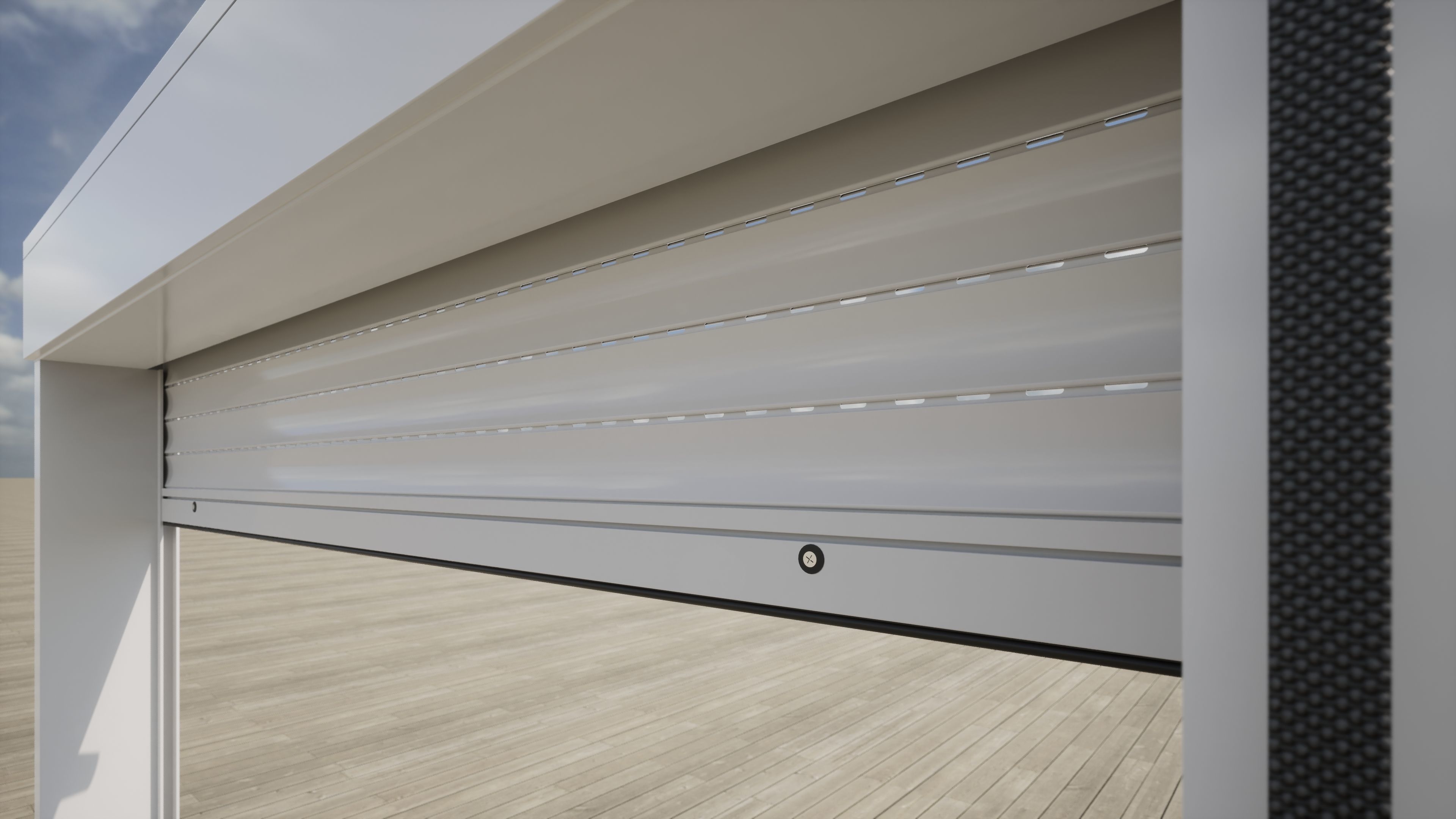 Roller Blind 3D model_1