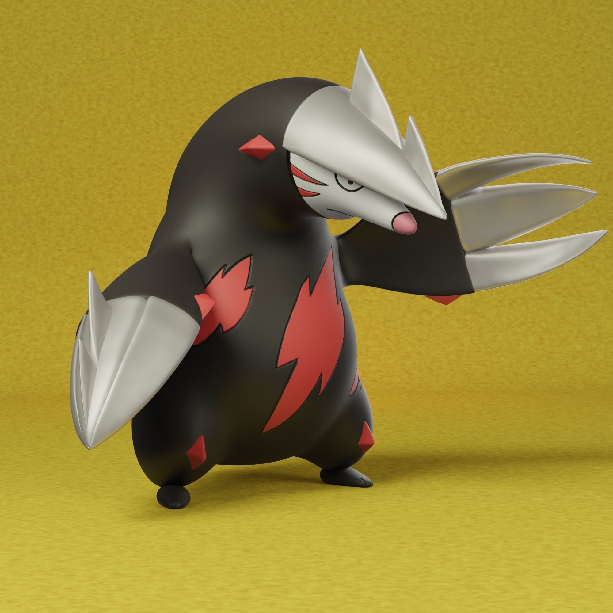 pokemon drilbur evolution pack 3D print model_1