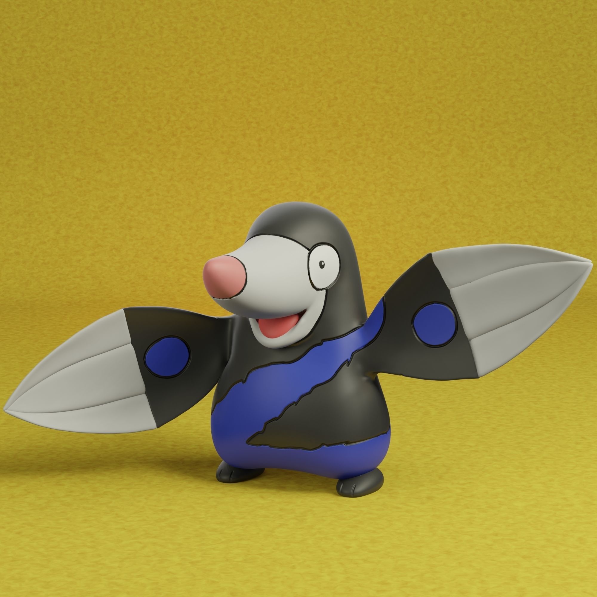 pokemon drilbur evolution pack 3D print model_6