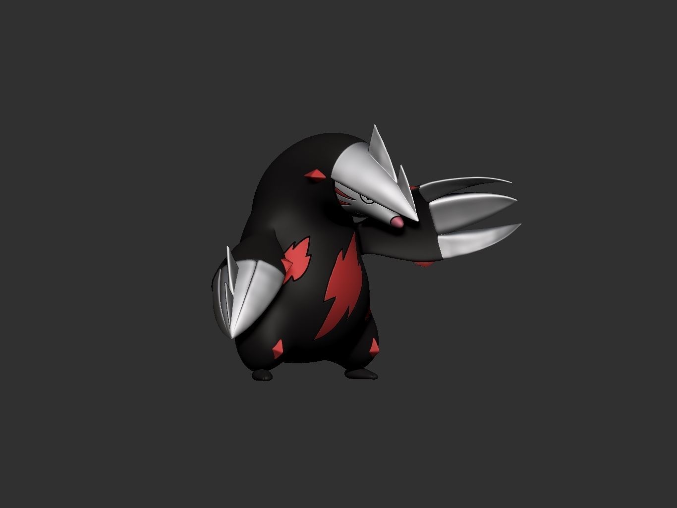 pokemon drilbur evolution pack 3D print model_3