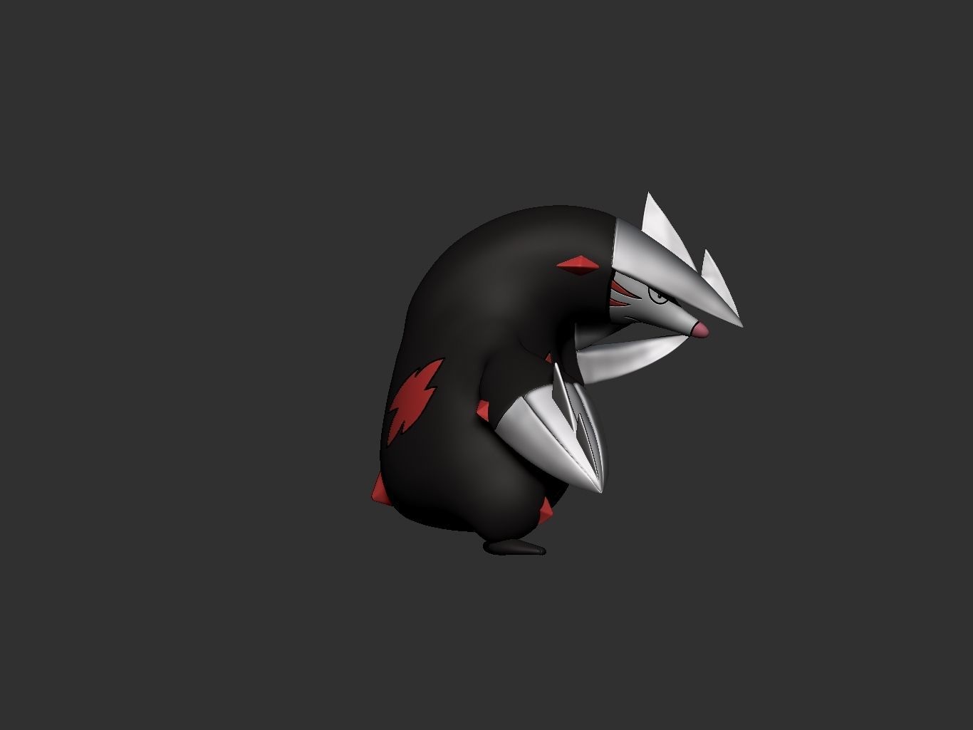 pokemon drilbur evolution pack 3D print model_5