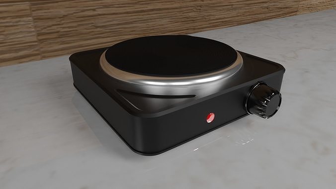 Mini Portable Cooktop  Free 3D model