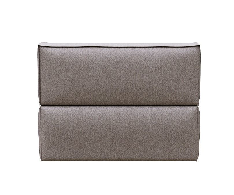 Armchair modern lounge chair Low-poly 3D model_5