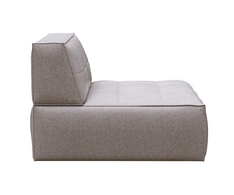 Armchair modern lounge chair Low-poly 3D model_3