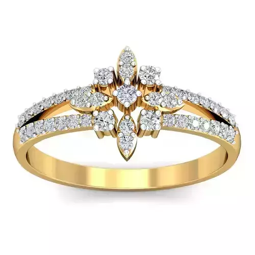 Solitaire Engagement Wedding Women Ring