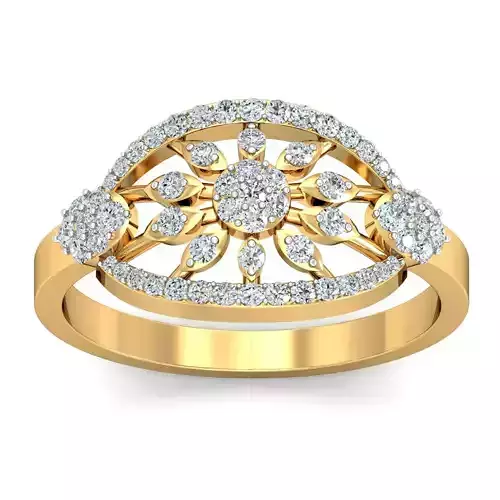Solitaire Engagement Wedding Women Ring