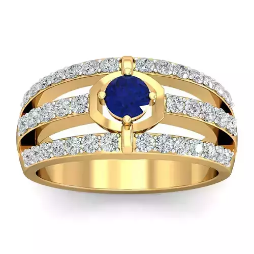 Solitaire Engagement Wedding Women Ring