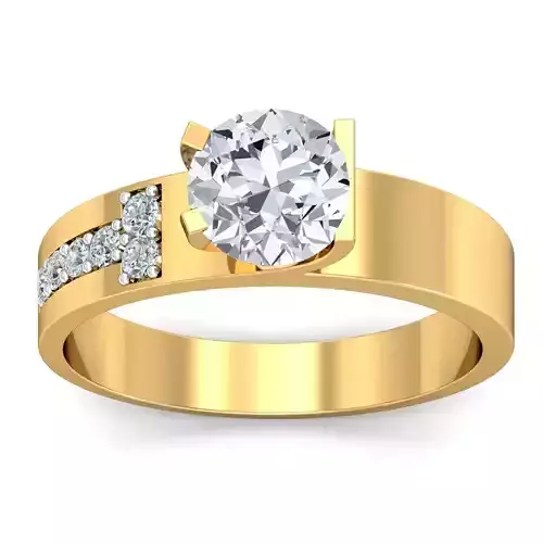 Solitaire Engagement Wedding Ring