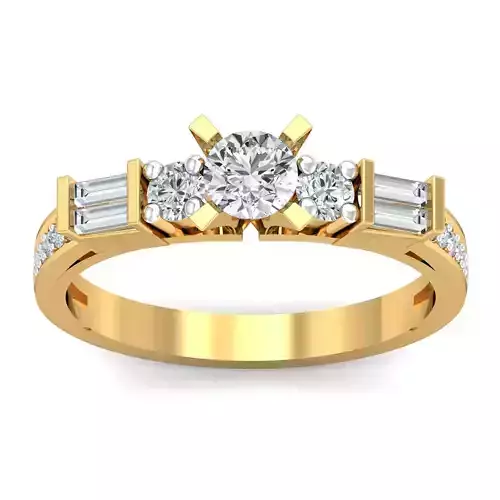 Solitaire Engagement Wedding Ring