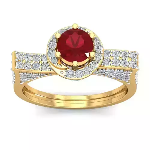 Solitaire Engagement Wedding Ring