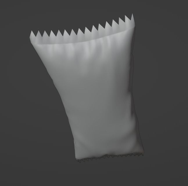 3D Package for Mockup Foods Free 3D model_2