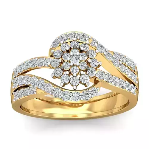 Solitaire Engagement Wedding Diamond Ring