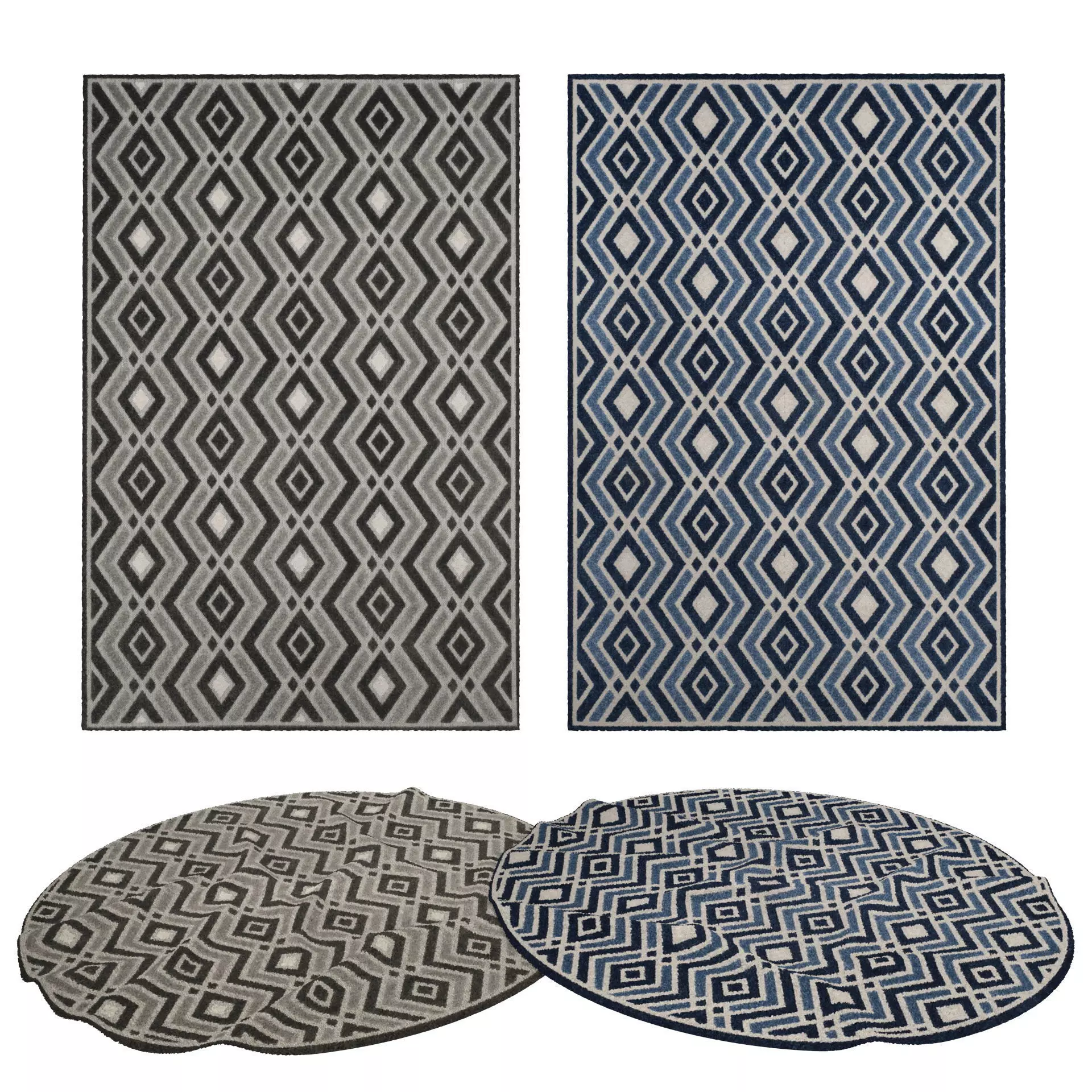 Rugs No 669 Low-poly 3D model