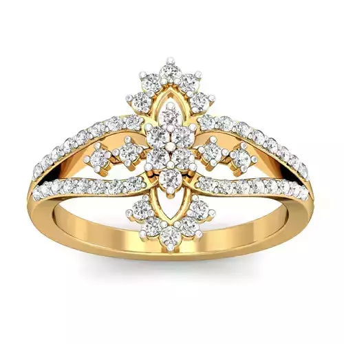 Solitaire Engagement Ring 3D print model