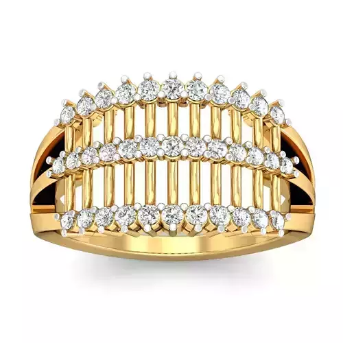 Solitaire Engagement Ring 3D print model