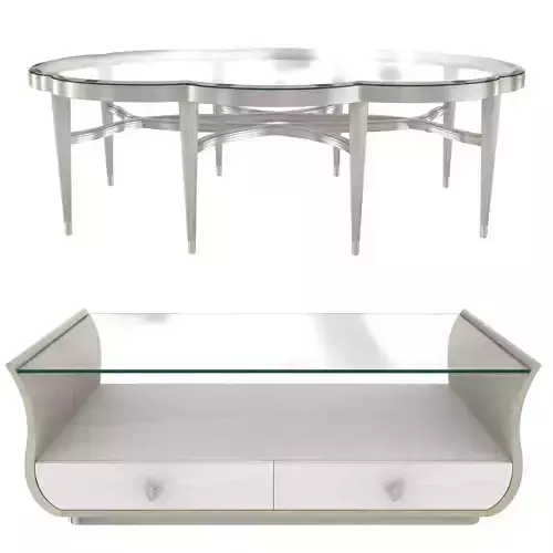 Caracole Lilian Cocktail tables 3D model