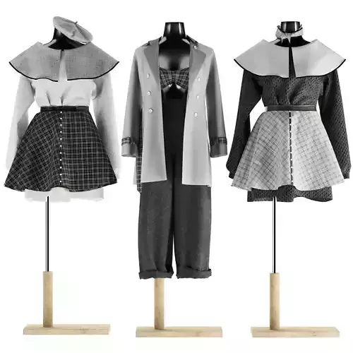 Mannequin Vol 022 3D model