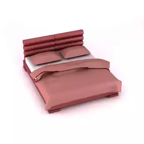 Modern Deco Purple Bed